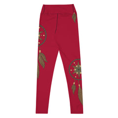 Omarhalie Native Warrior Dream Catcher Leggings