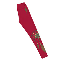 Omarhalie Native Warrior Dream Catcher Leggings