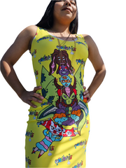 Harpie Of Trap Eyes Soft Dress