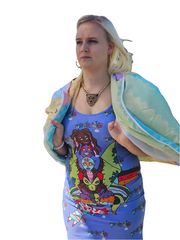 Harpie Of Trap Eyes Soft Dress